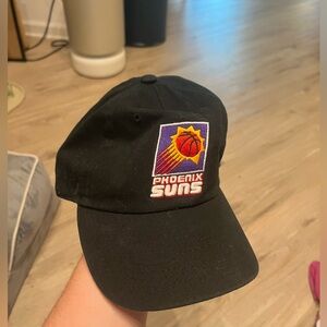 Mitchell & Ness Black Phoenix Suns baseball hat